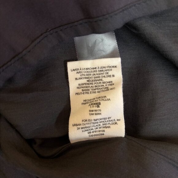 Free People Womens Anas Dress Size *S Button Front Goth Dark Academia Preppy - Picture 13 of 13